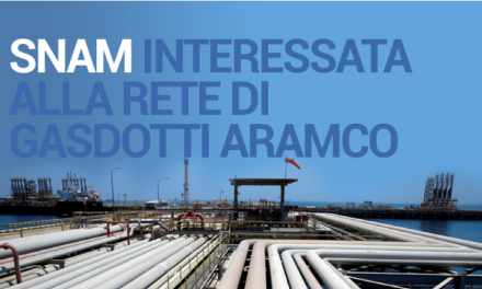 SNAM INTERESTED IN THE ARAMCO PIPELINE NETWORK