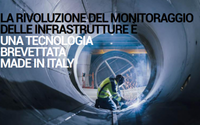 THE INFRASTRUCTURE MONITORING REVOLUTION IS A PATENTED TECHNOLOGY MADE IN ITALY